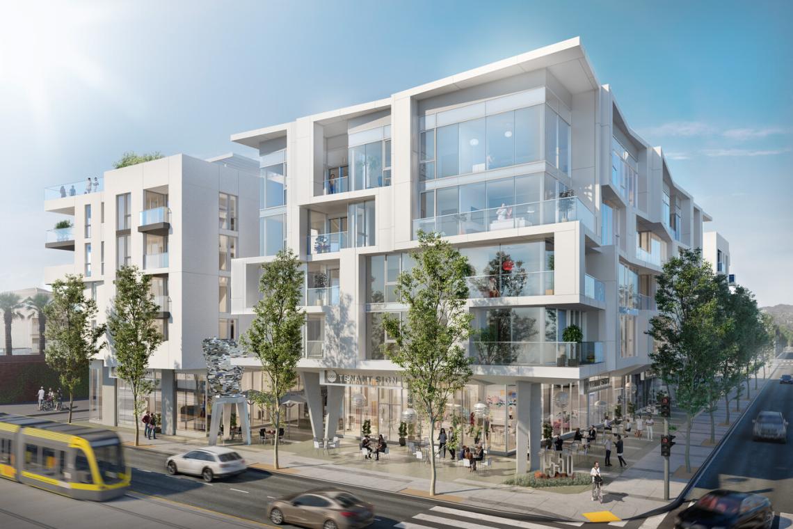 Rendering vs. Reality NMS Lincoln apartments in Downtown Santa Monica Urbanize LA